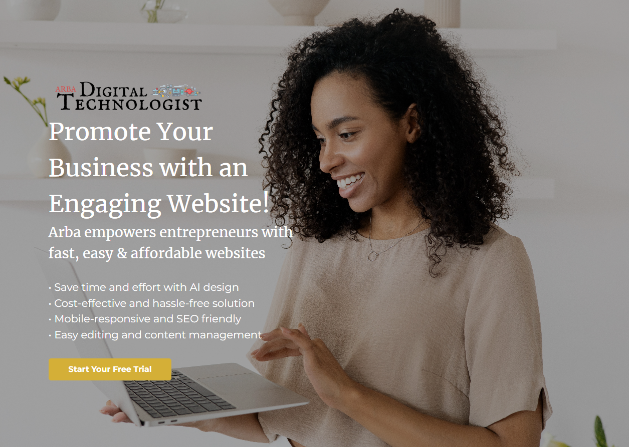 A woman is holding a laptop computer and smiling.