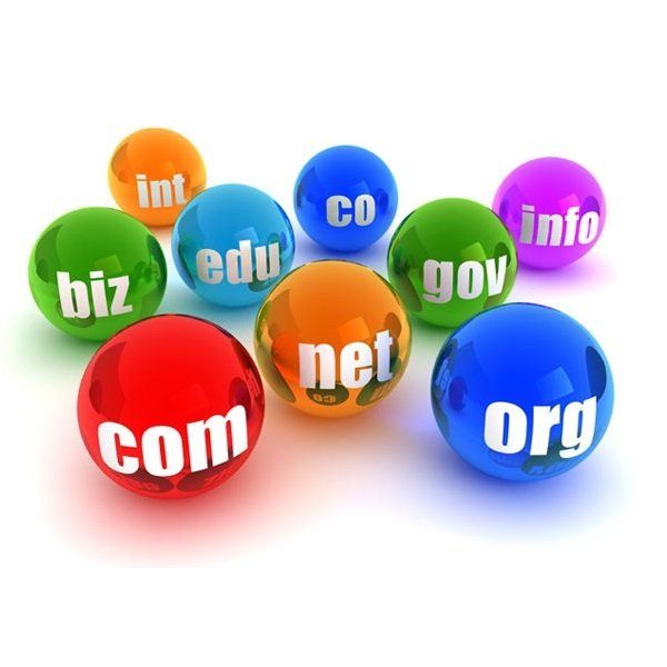 A bunch of colorful balls with the word com on them