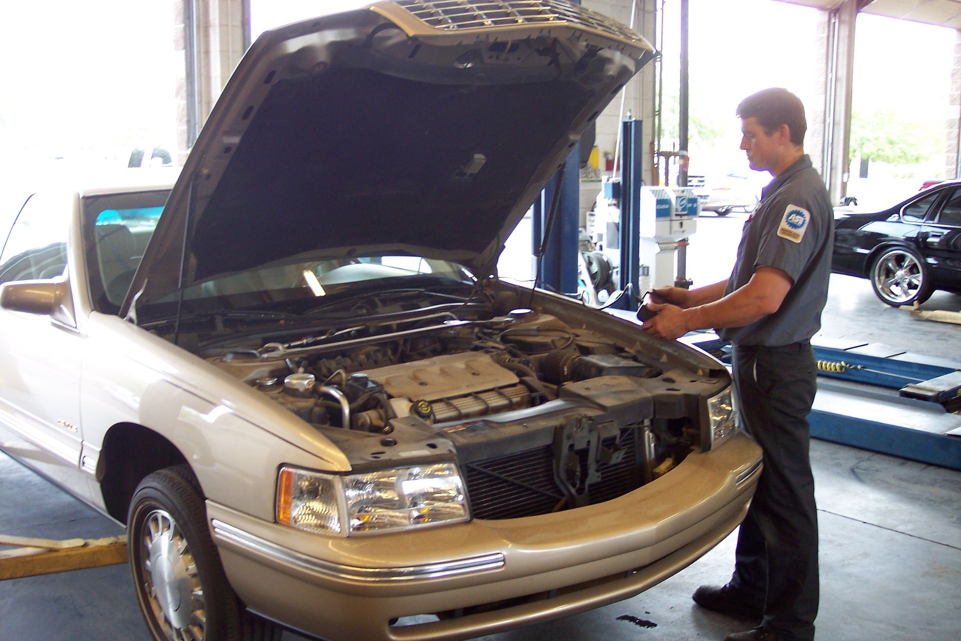 Diagnostic testing a Cadillac