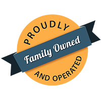 Proudly family owned and operated banner
