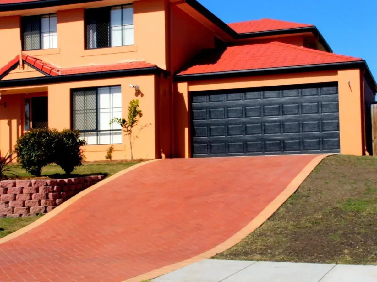 A Huge House with Garage Door — Hastings Garage Door Services in Port Macquarie