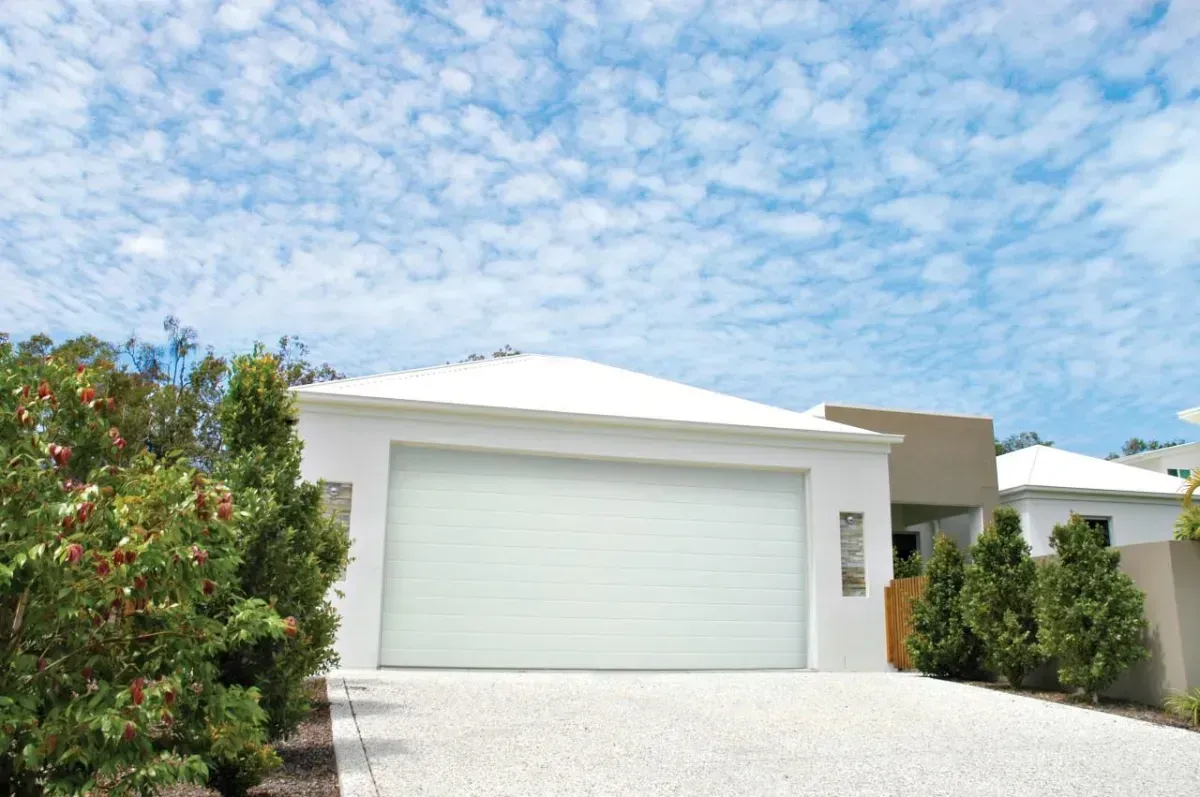 Garage with With Garage Door — Hastings Garage Door Services in Port Macquarie