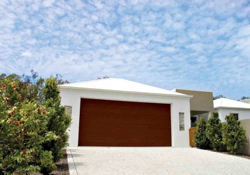 A House with Garage Door — Hastings Garage Door Services in Port Macquarie