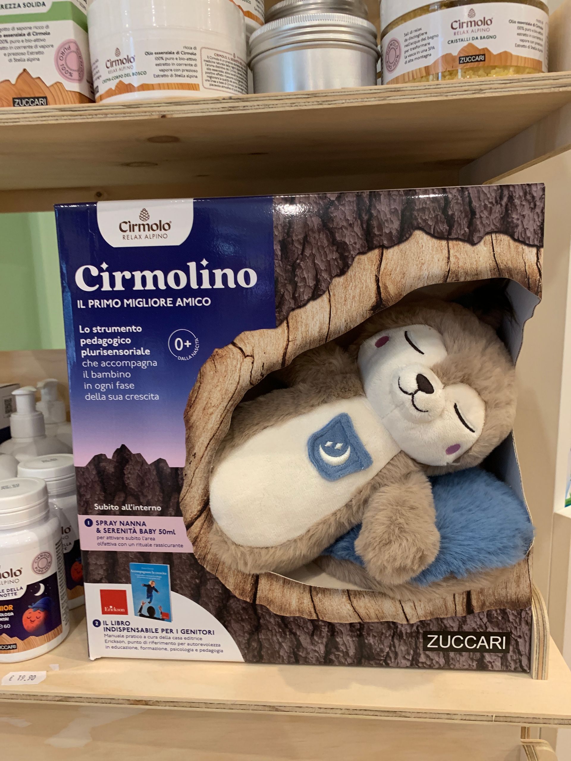 Un peluche di Cirmolino