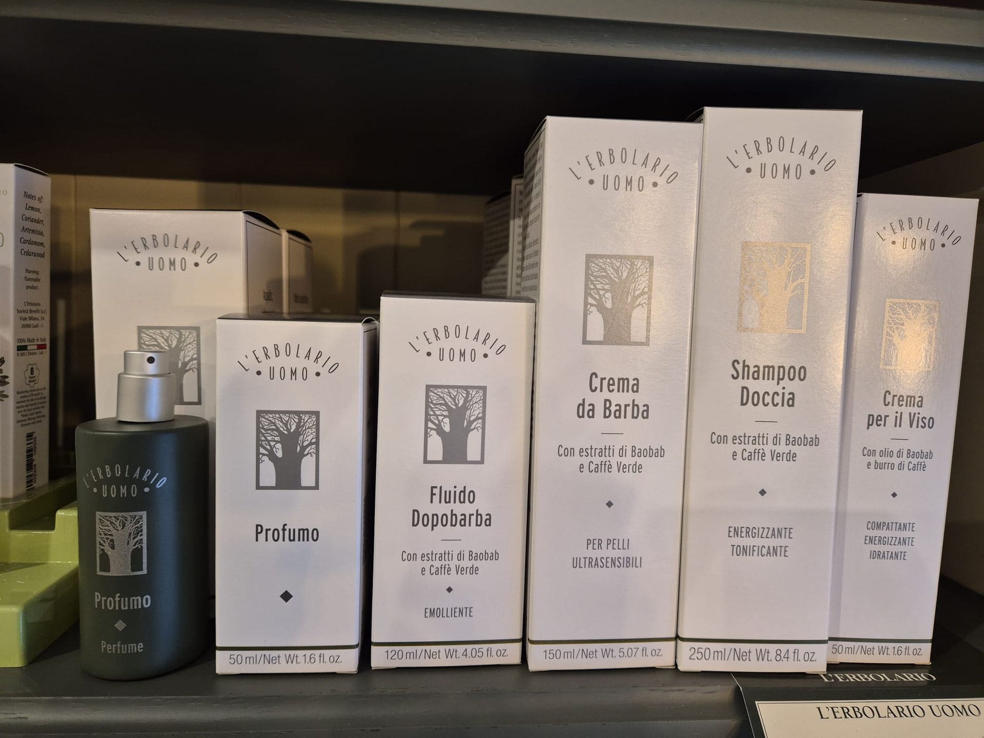 prodotti uomo l'erbolario