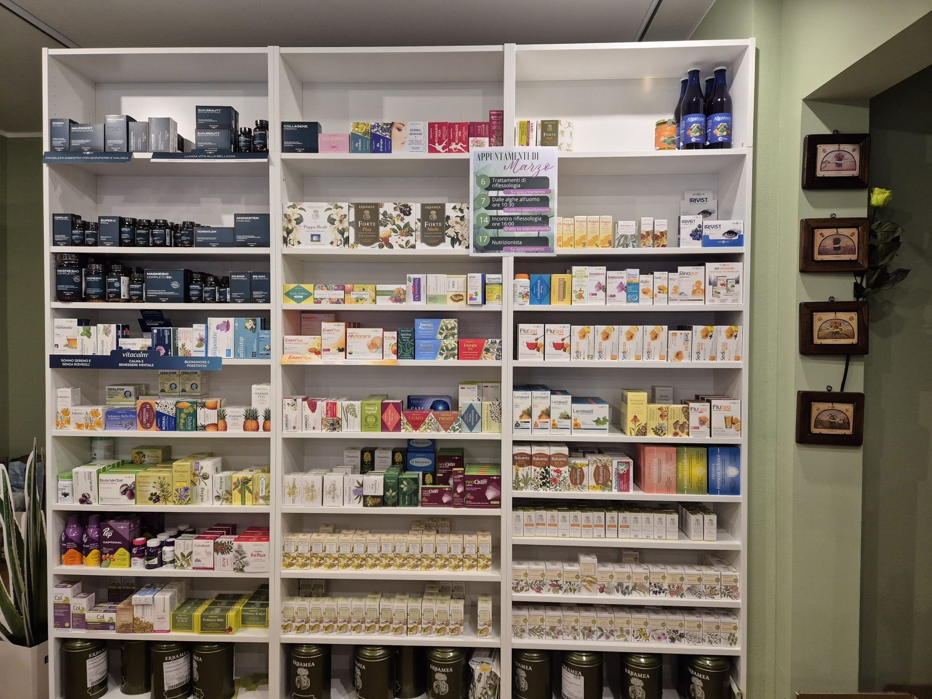 Prodotti di erboristeria e per il benessere