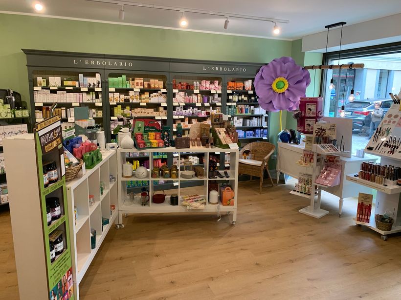 Interno dell'erboristeria