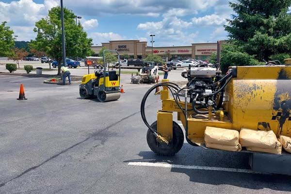 Roadway Crack Filling