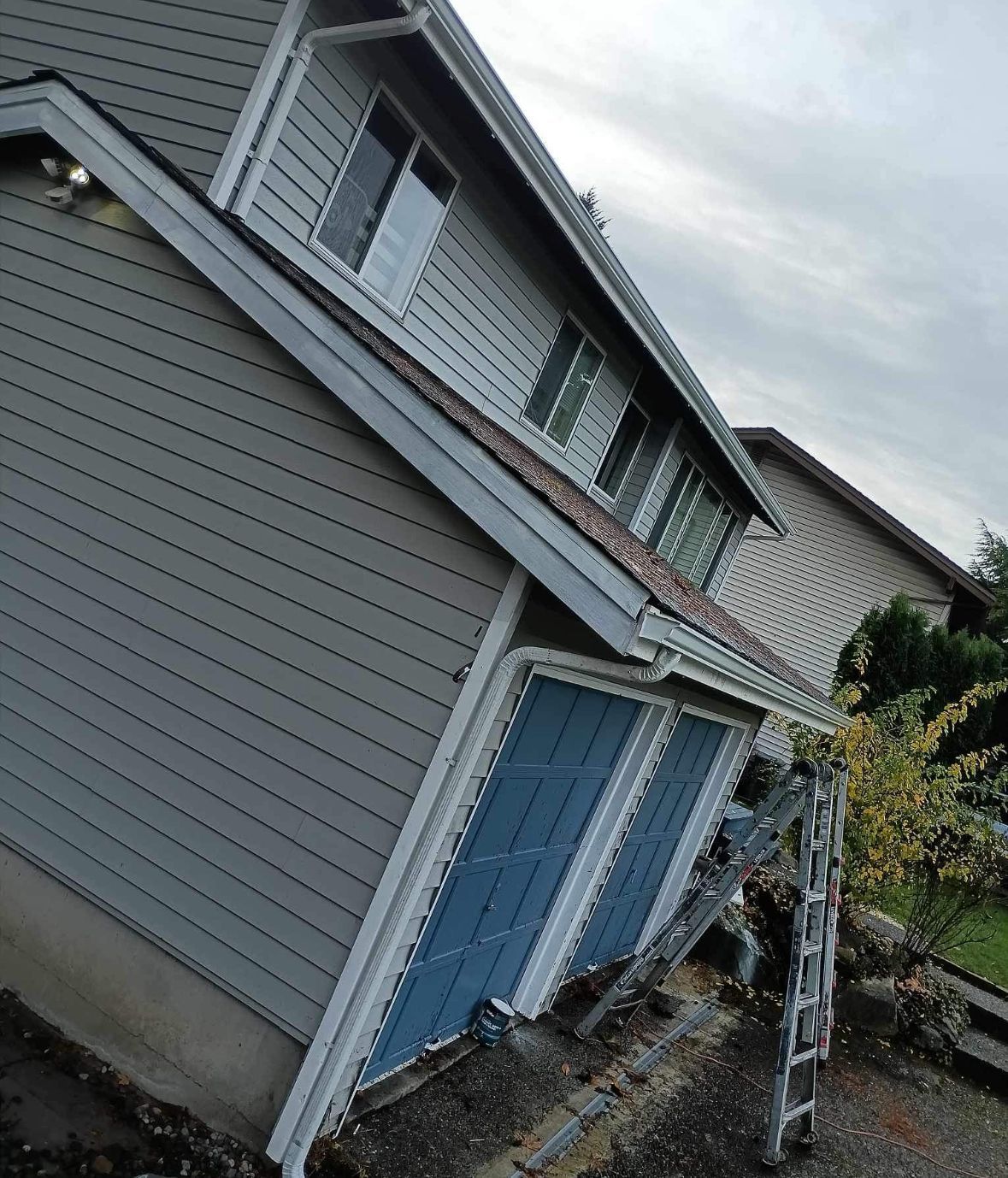 Gutters After Painting — Lacey, WA — Seamless Gutters Troy Services LL