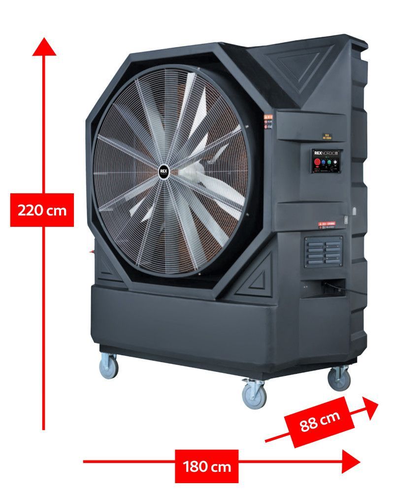 Rafraichisseur de débit 48 000 m3/h