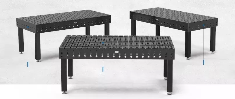 Table de soudure SYSTEM 28 rainurée