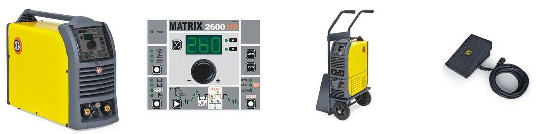 Poste de soudure TIG matrix 2600 HF