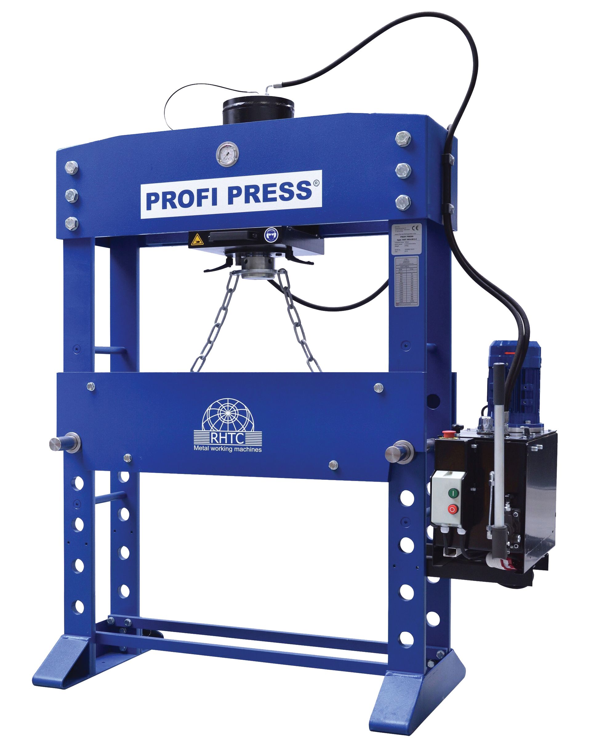 Presses d'atelier motorisées