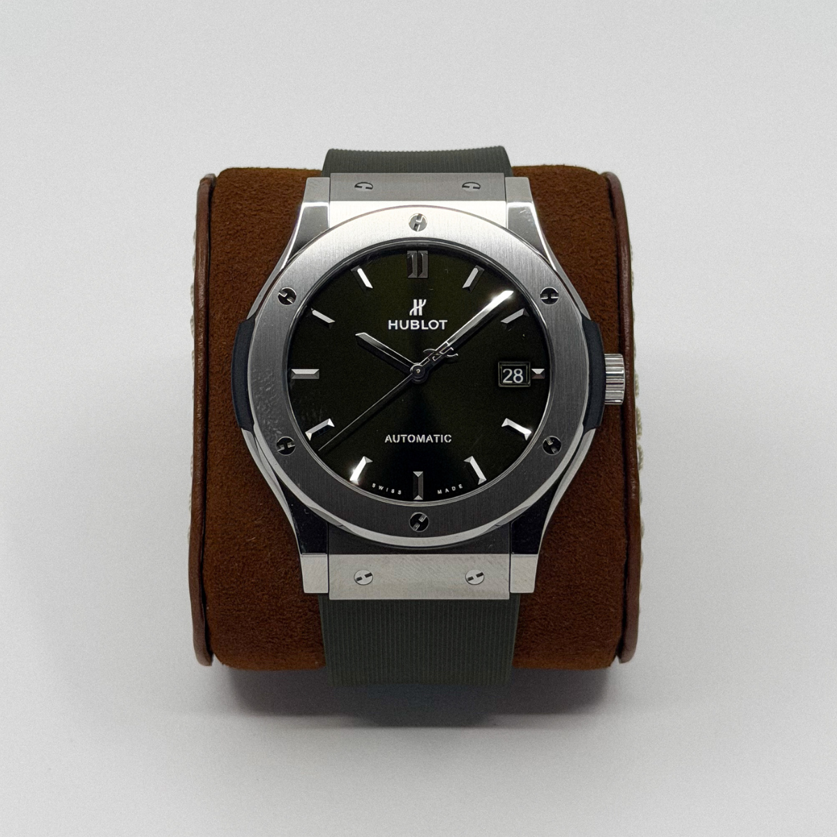 Hublot Classic Fusion Titanium Green 45 (2026 BNIB) – $8,999