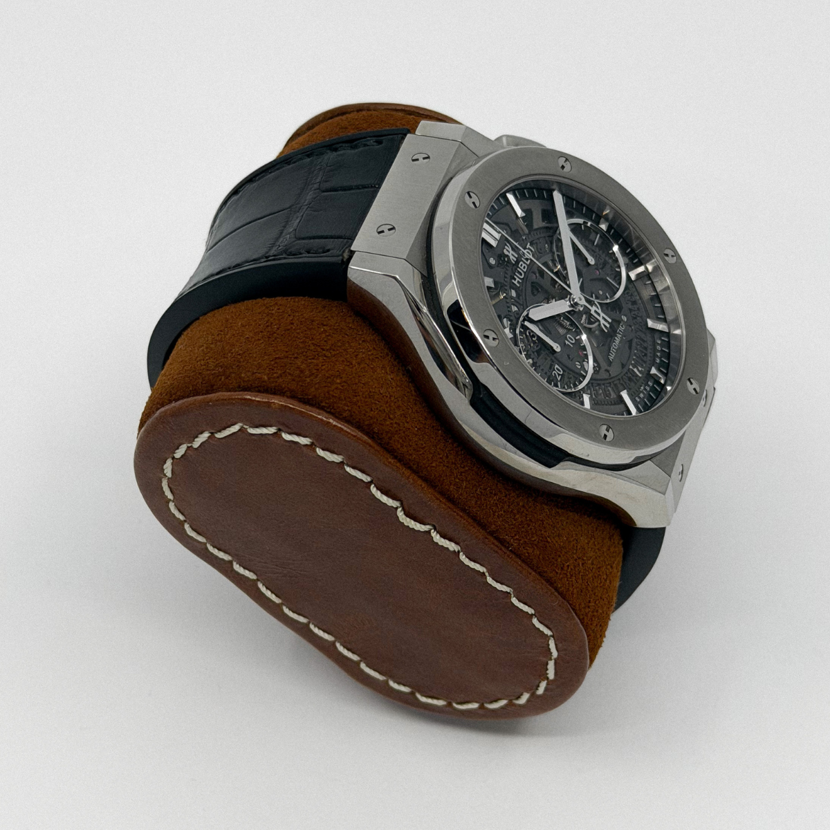 Hublot Classic Fusion Aerofusion Titanium Skeleton 45 (2017) – $10,999