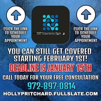 An advertisement for holly pritchetthard fullslate.com