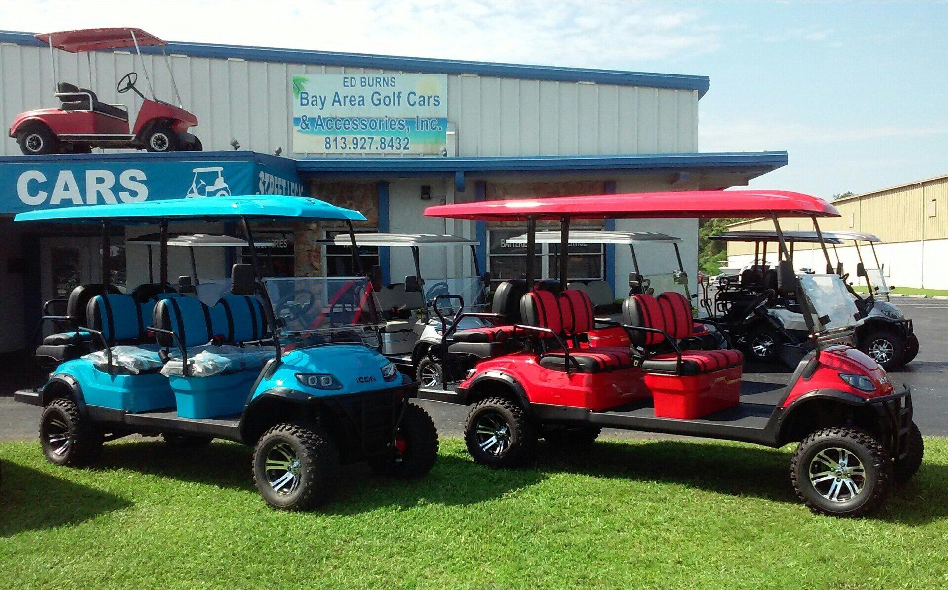Golf Cars St. Petersburg, FL Ed Burns Bay Area Golf Cars