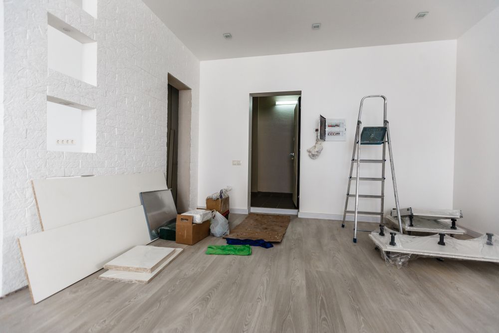 There is a Ladder in the Middle of the Room — Shane Rice Builder & Renovation Specialist In Southside, QLD