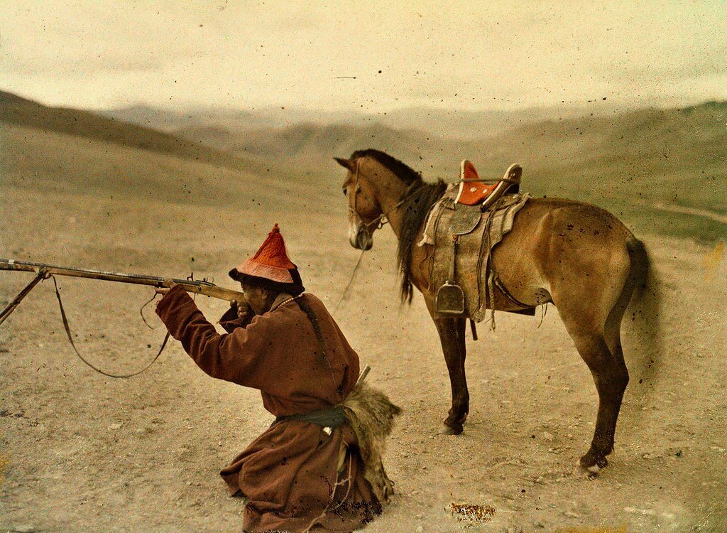 Ja Lama and his horse