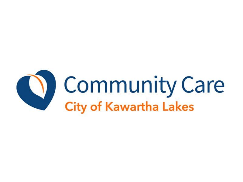 The logo for community care city of kawartha lakes