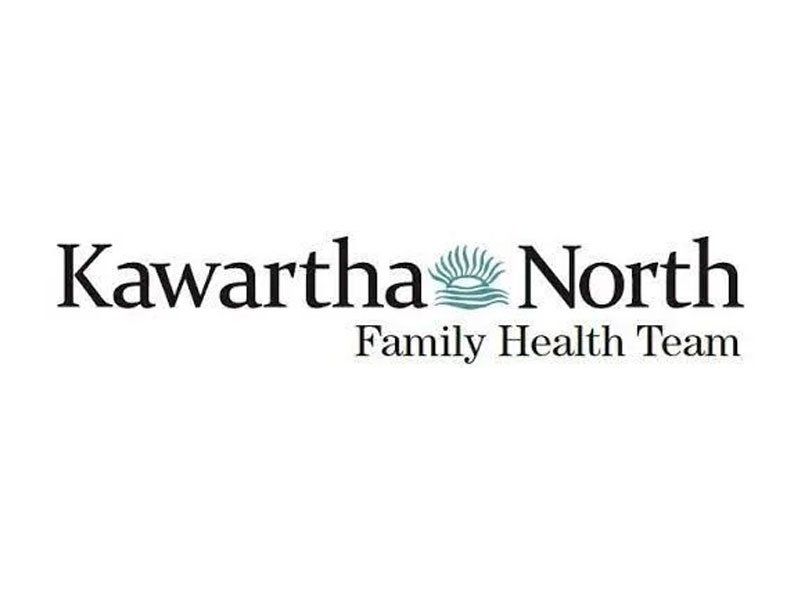 The kawartha north family health team logo is on a white background.