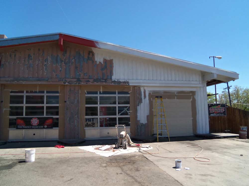 Old Structure while Painting in White — Painting in Commerce City, CO