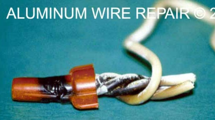 A picture of an aluminum wire repair company