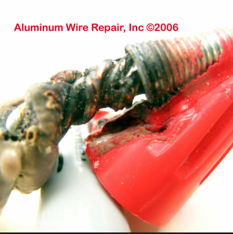 A picture of an aluminum wire repair inc 2006