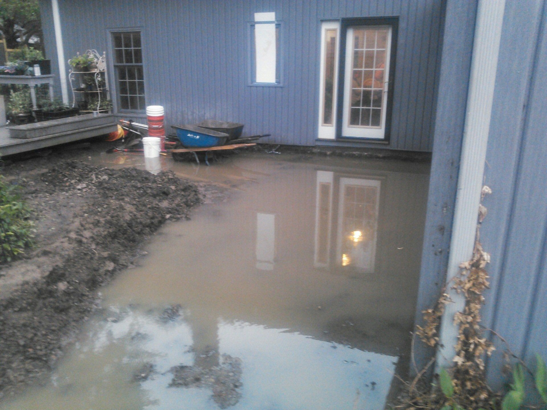 Before Drainage