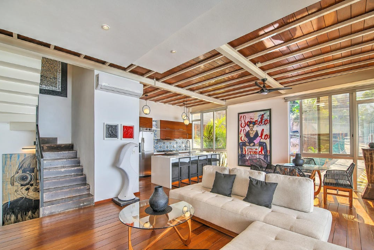 Roof Top Pool with Hot Tub BBQ Bar and Lounge Chairs
