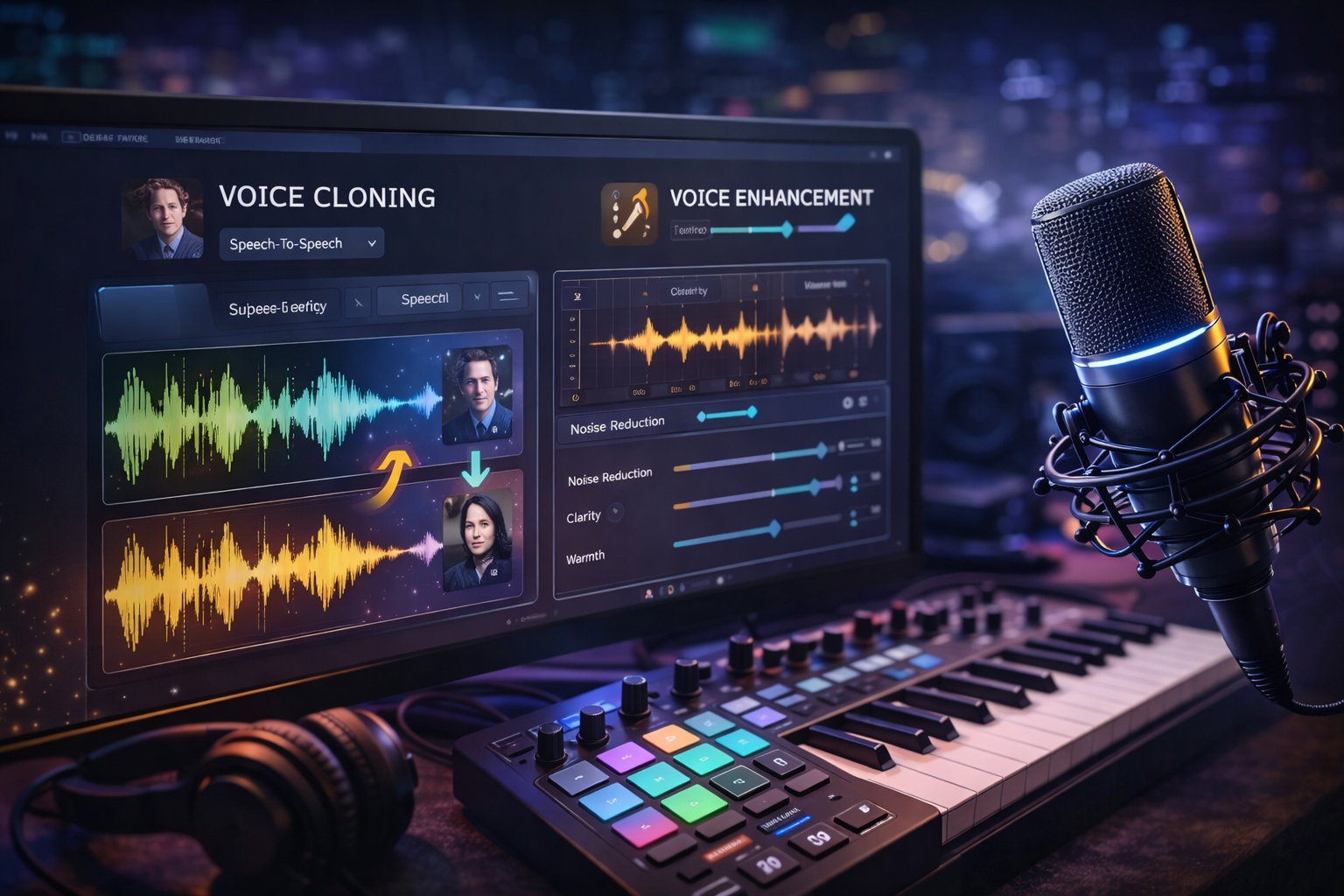 KI-Audio Musik & Stimmen