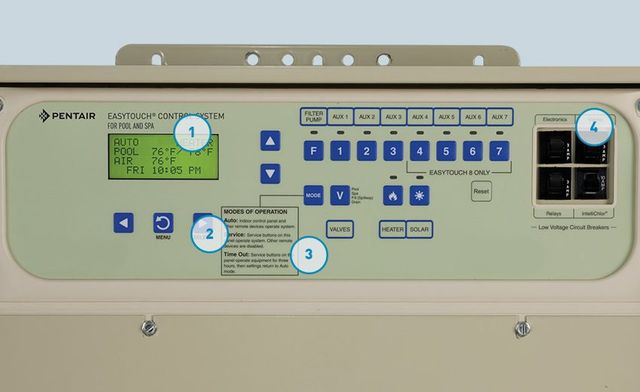 Spa System Controls — Summerville, SC — Clearblue Pools