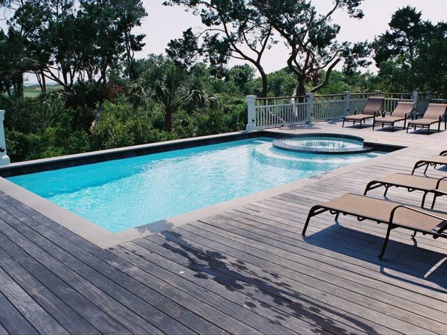 Pool Lounge in the Deck — Summerville, SC — Clearblue Pools