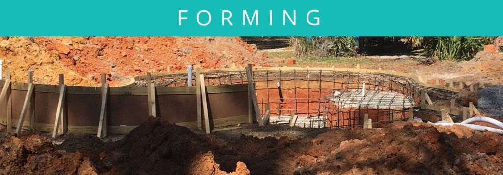 Building the Swimming Pool — Summerville, SC — Clearblue Pools