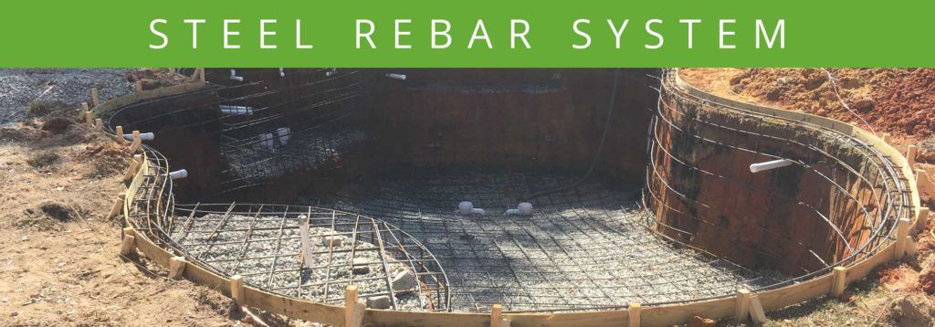 Adding Steel in Pool Construction — Summerville, SC — Clearblue Pools