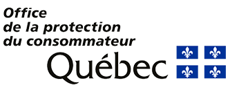 The logo for the office de la protection du consommateur quebec