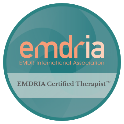 EMDR Certification Badge EMDR Certification Badge for Christine Frankovic, Licensed Professional Counselor, NJ.