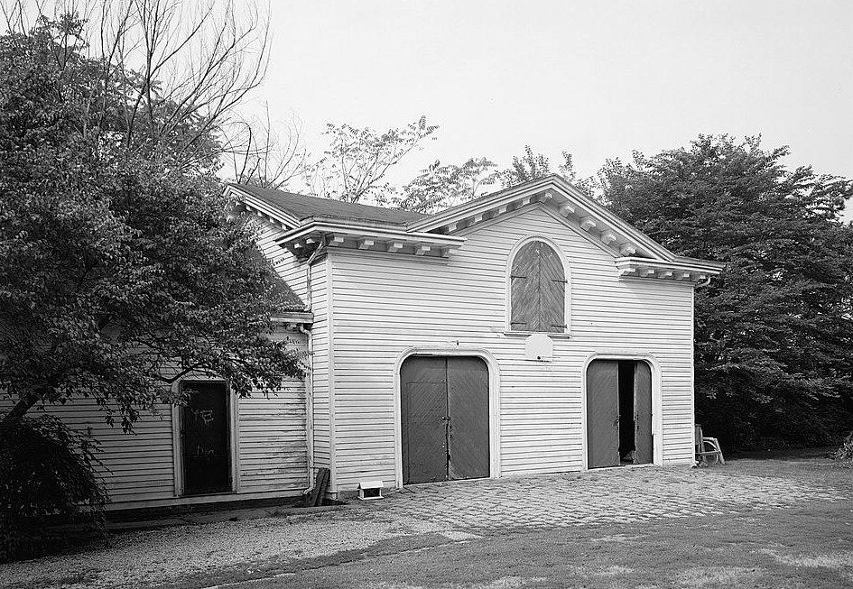 A carriage house in Connecticut.