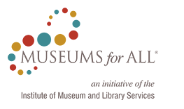 A logo for museums for all an initiative of the institute of museum and library services