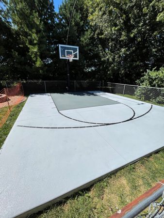 Basketball Court Concrete