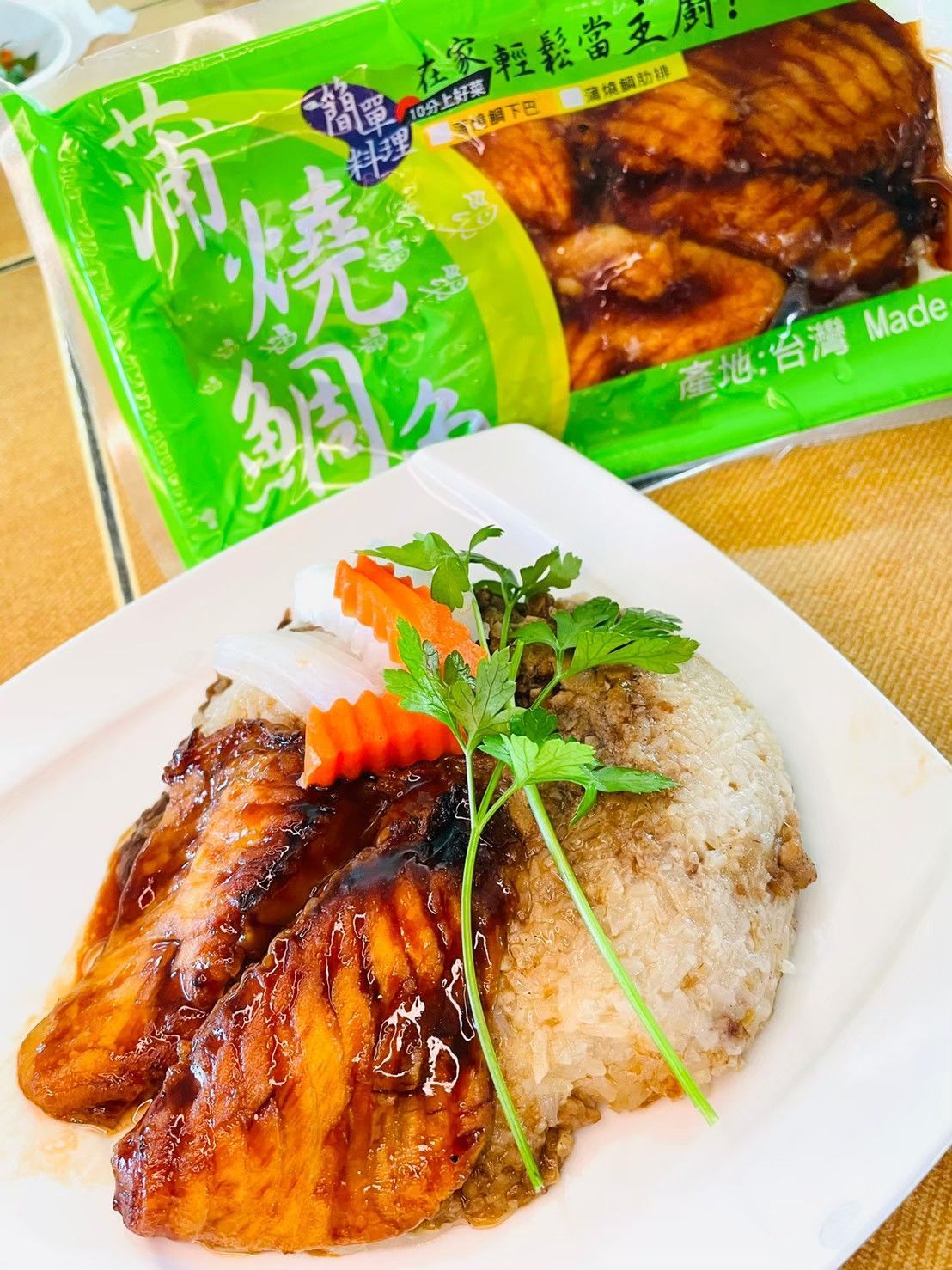 巧匠台灣鯛國宴美食:蒲燒鯛肋排 250公克/包±5%