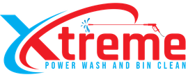 The logo for xtreme power wash and bin clean