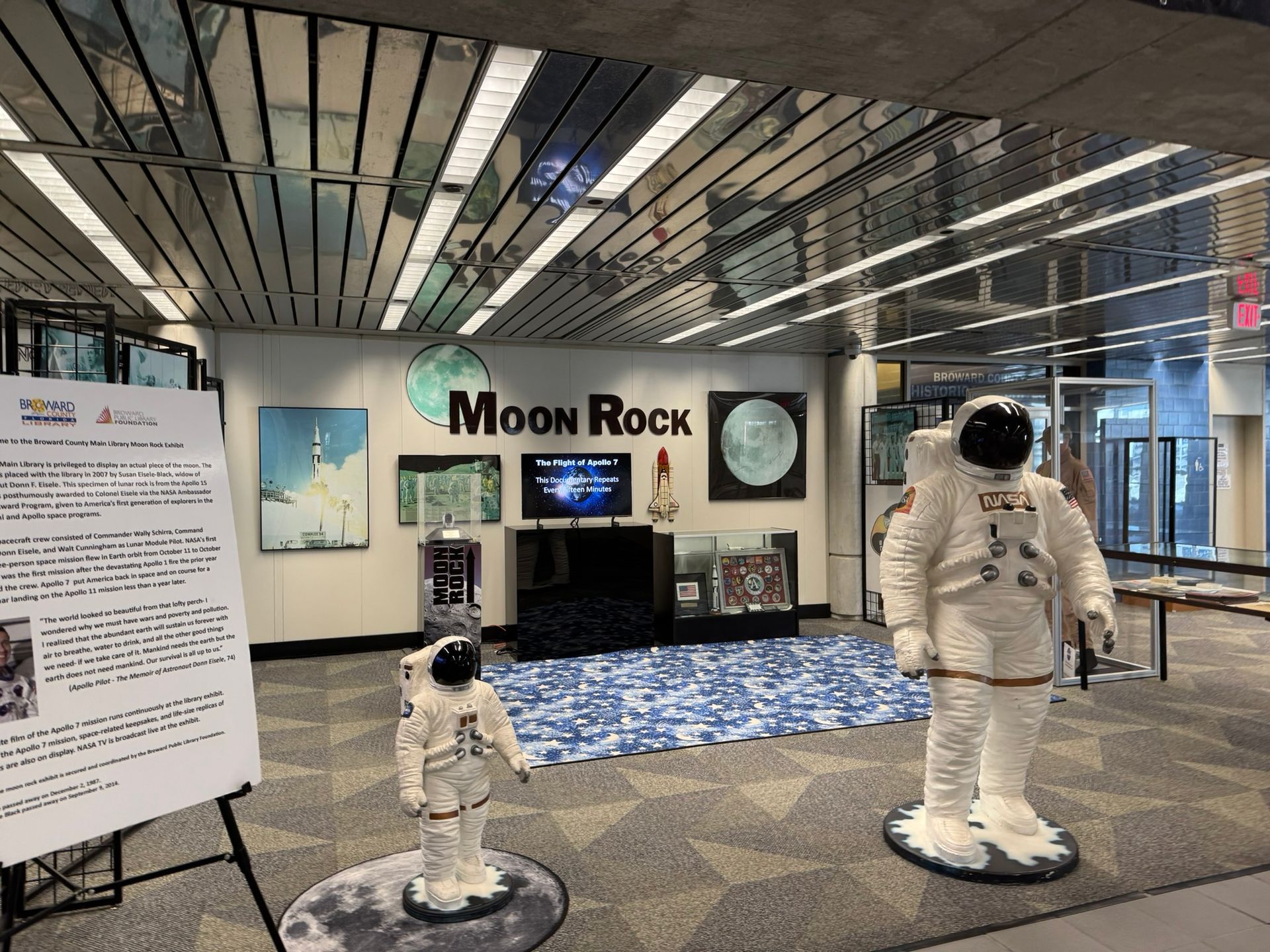 Moon Rock Exhibit