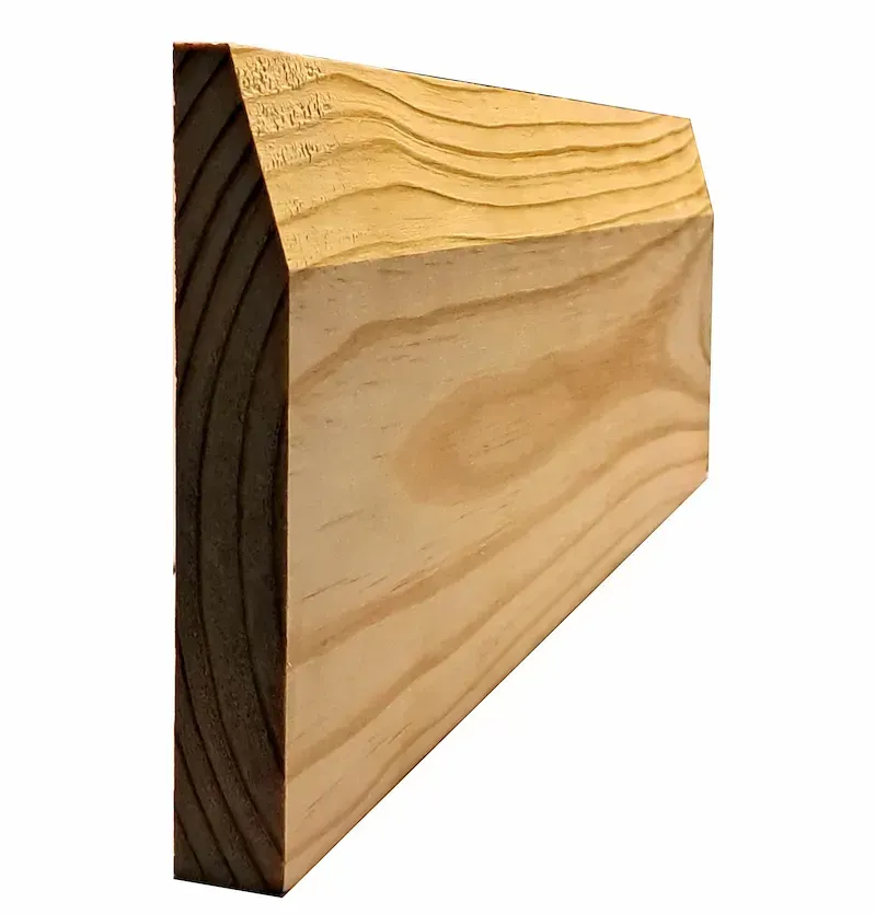 A piece of wood that looks like a piece of cake