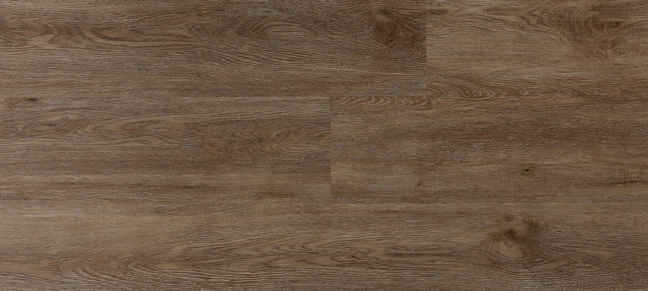 A close up of a brown tile floor.