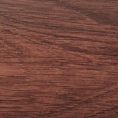 A close up of a piece of brown wood.