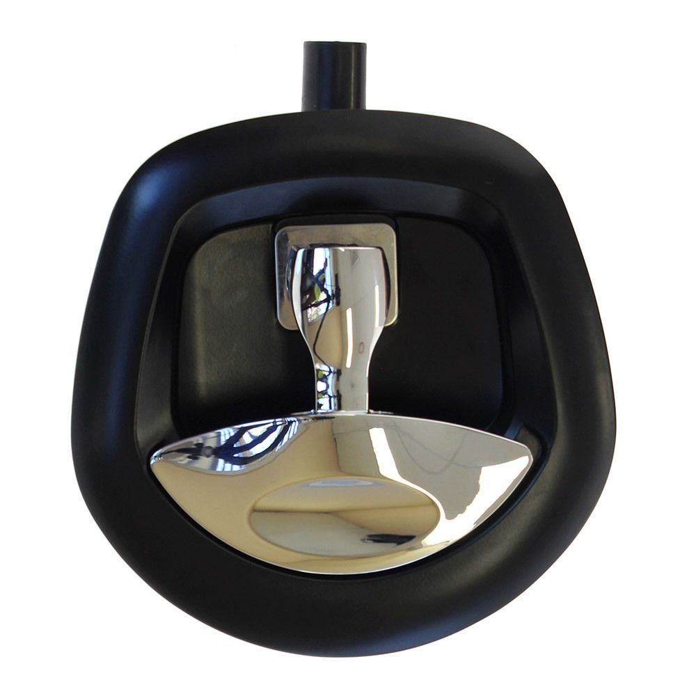 Black and Chrome T-handle Latch — Strut Re-gas Mackay In Ooralea, QLD
