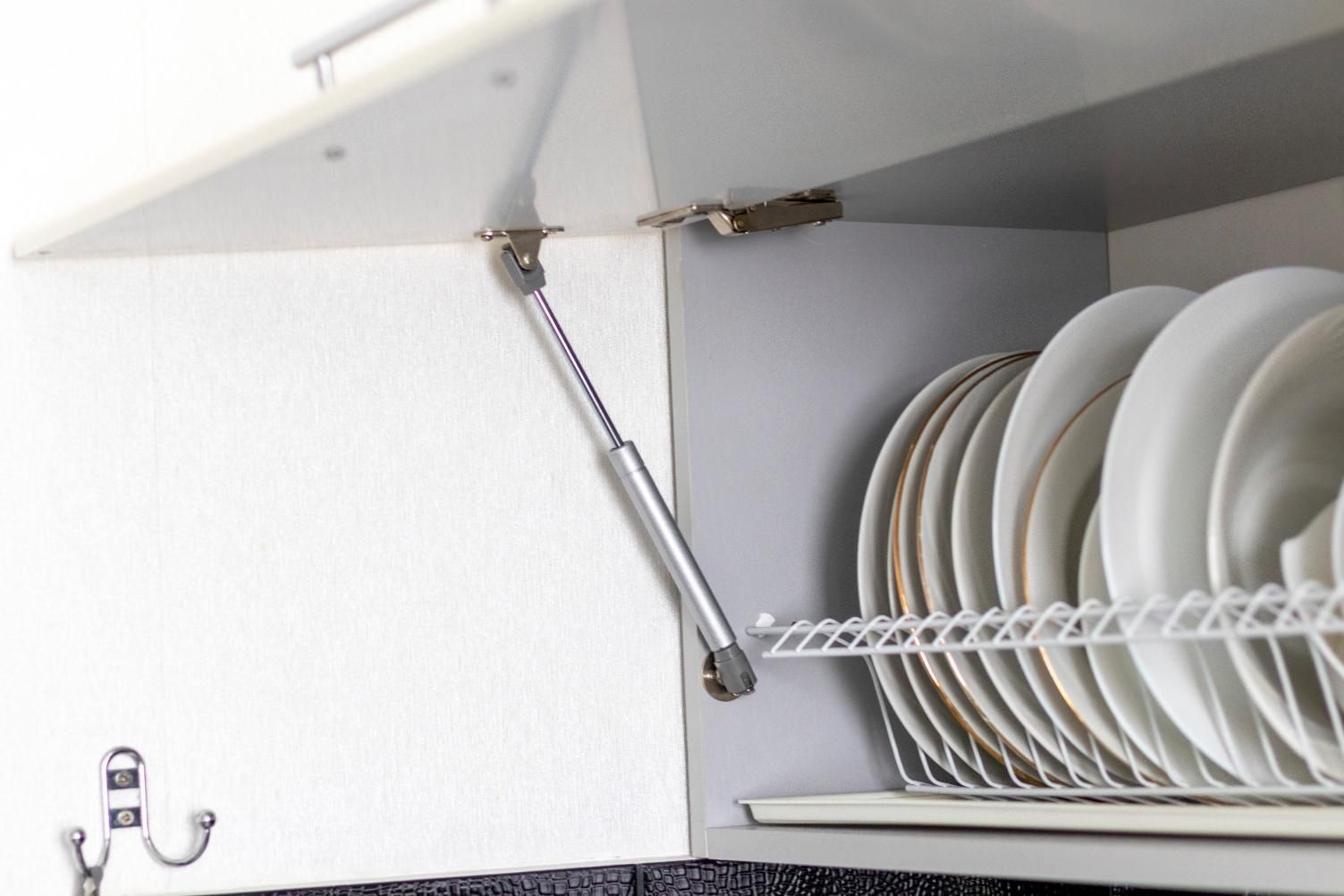 A Kitchen Cabinet With Gas Spring — Strut Re-gas Mackay In Ooralea, QLD