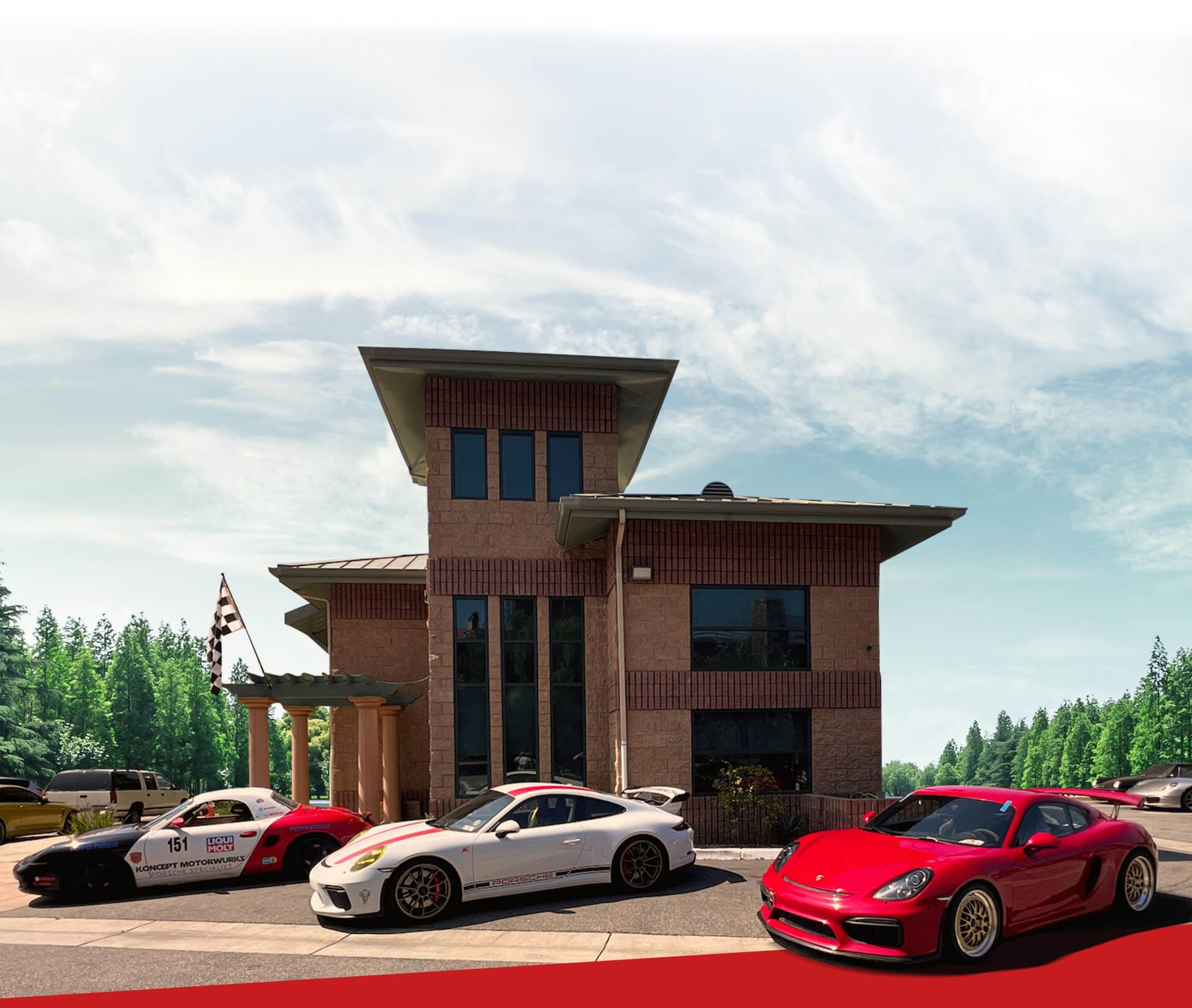 Outside the shop | Koncept Motorwerks