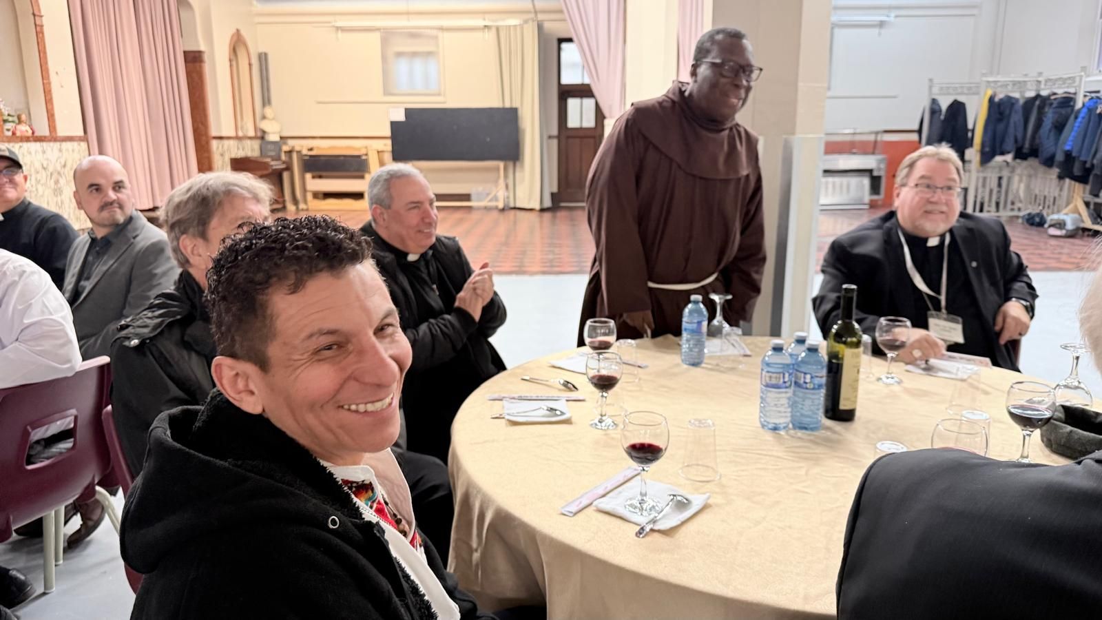 John Sanchez, diacre permanent dans notre diocèse, a partagé son expérience auprès des travailleurs 